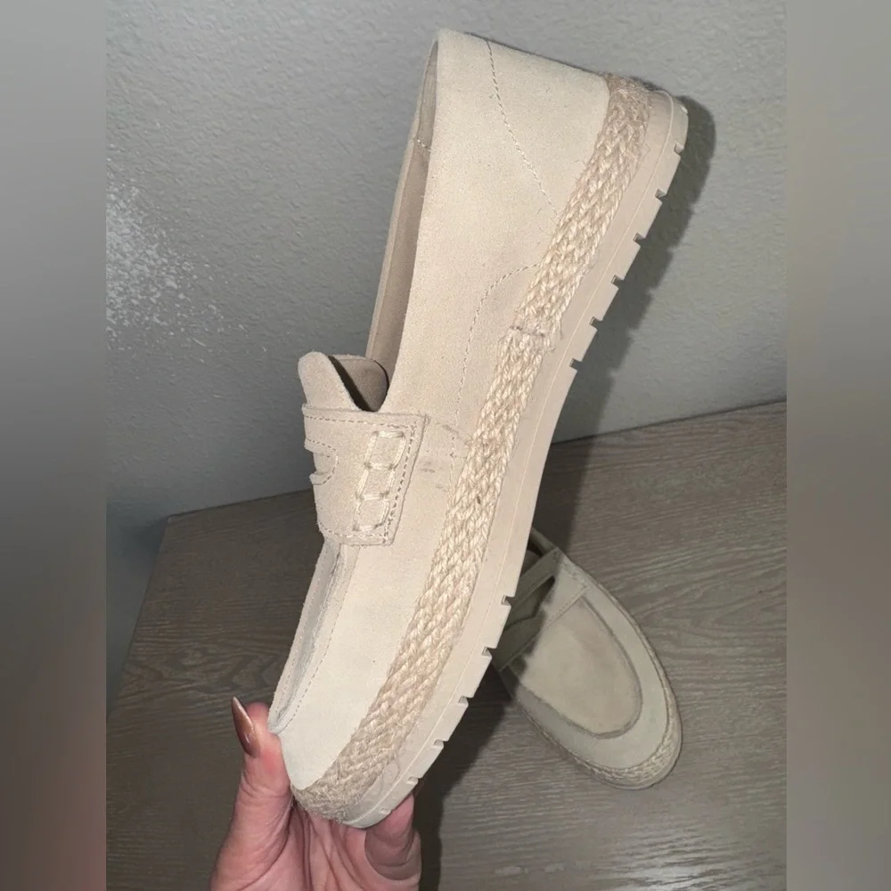 Zara suede espadrille